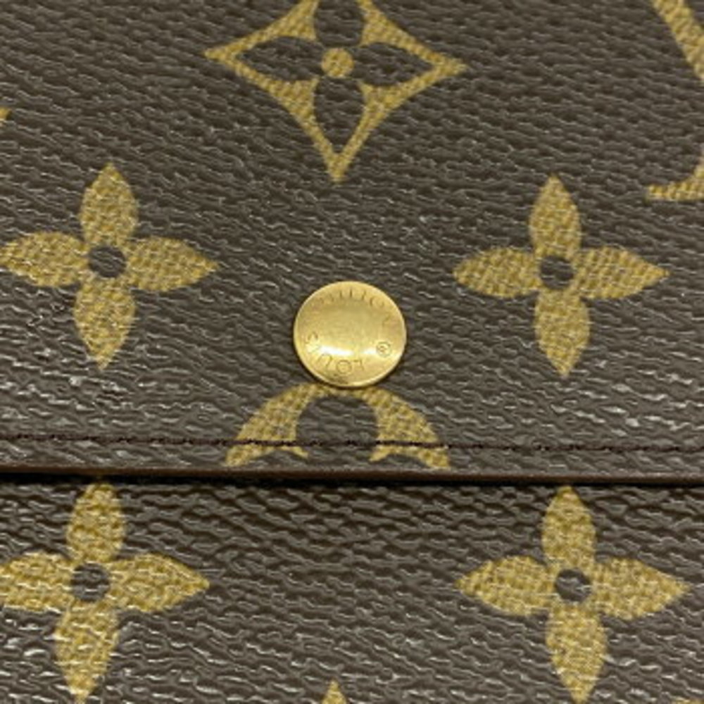 Louis Vuitton Monogram Porte Monnaie Long Wallet Brown - Picture 8 of 9
